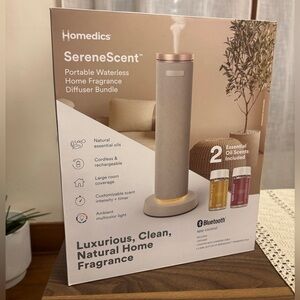 NEW Homedics Waterless Scent Diffuser